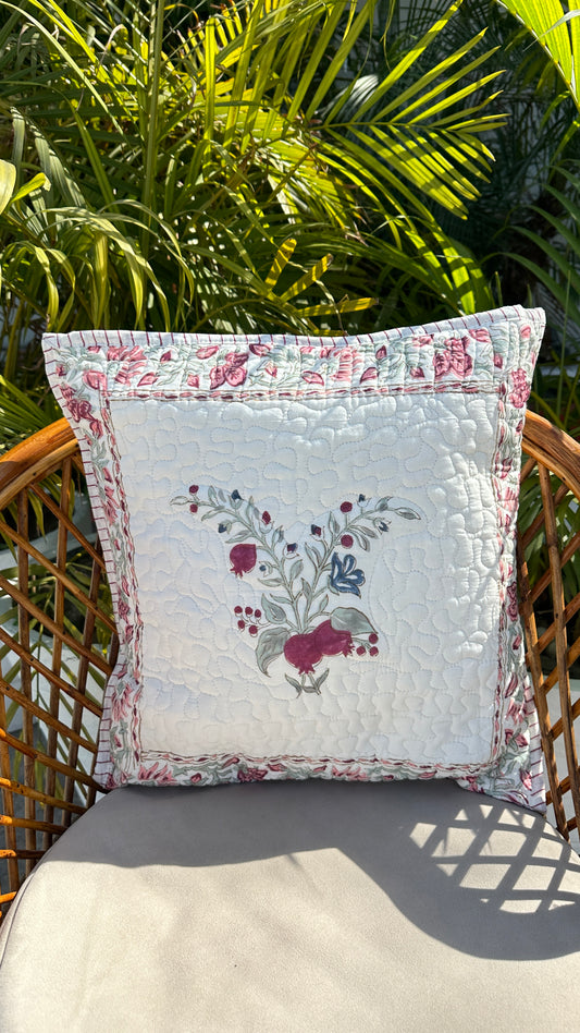Quilted premium cushion covers
